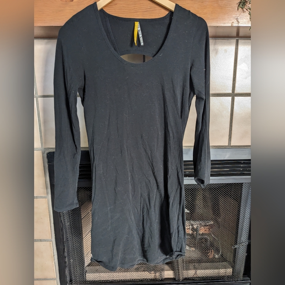Black Women's Long sleeve dress